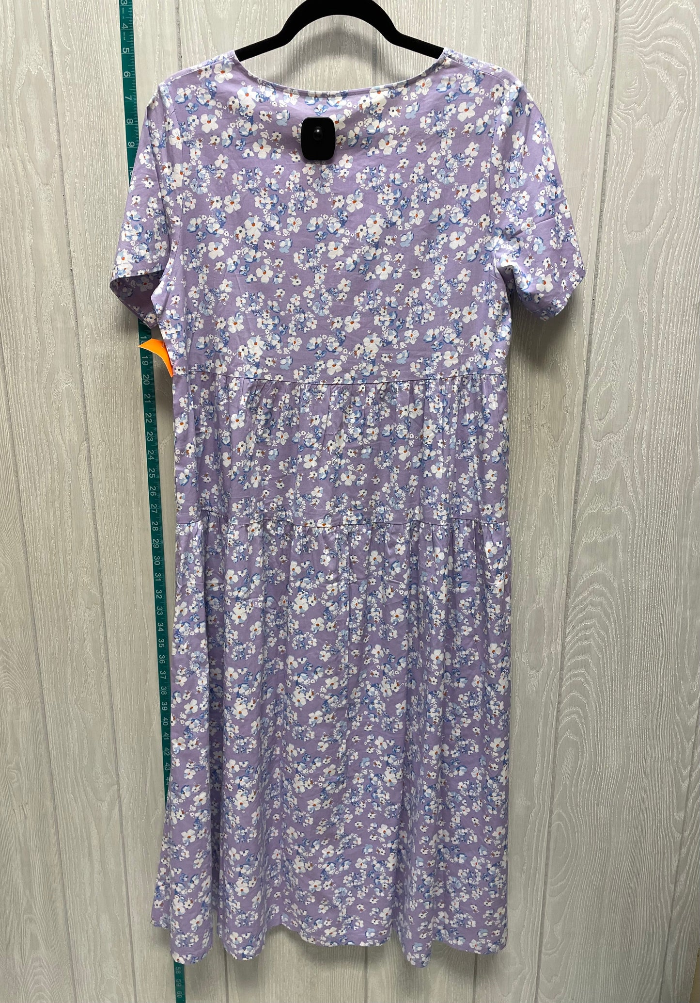 Purple Dress Casual Maxi Shein, Size S