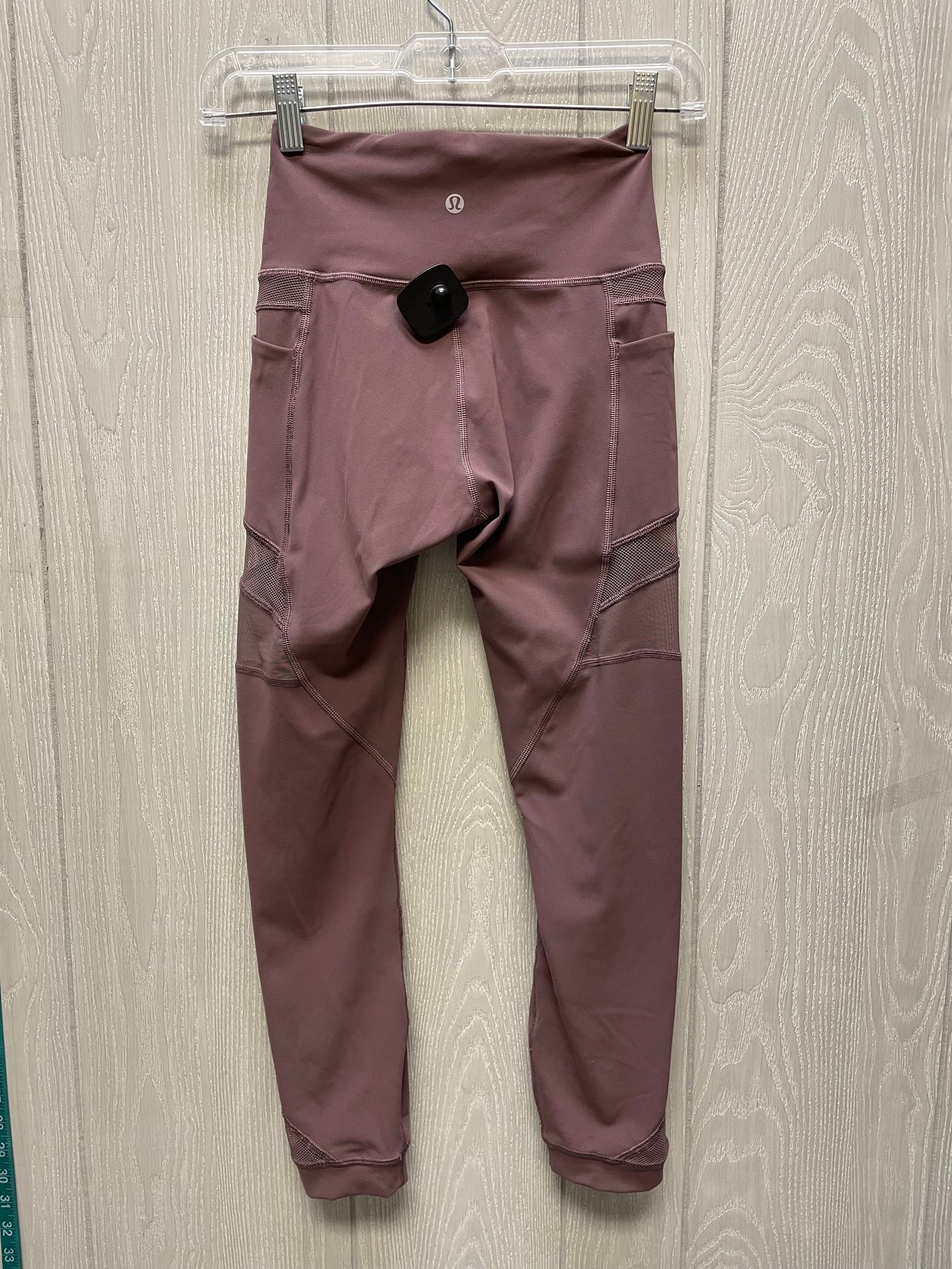 Athletic Leggings By Lululemon In Purple, Size: Large