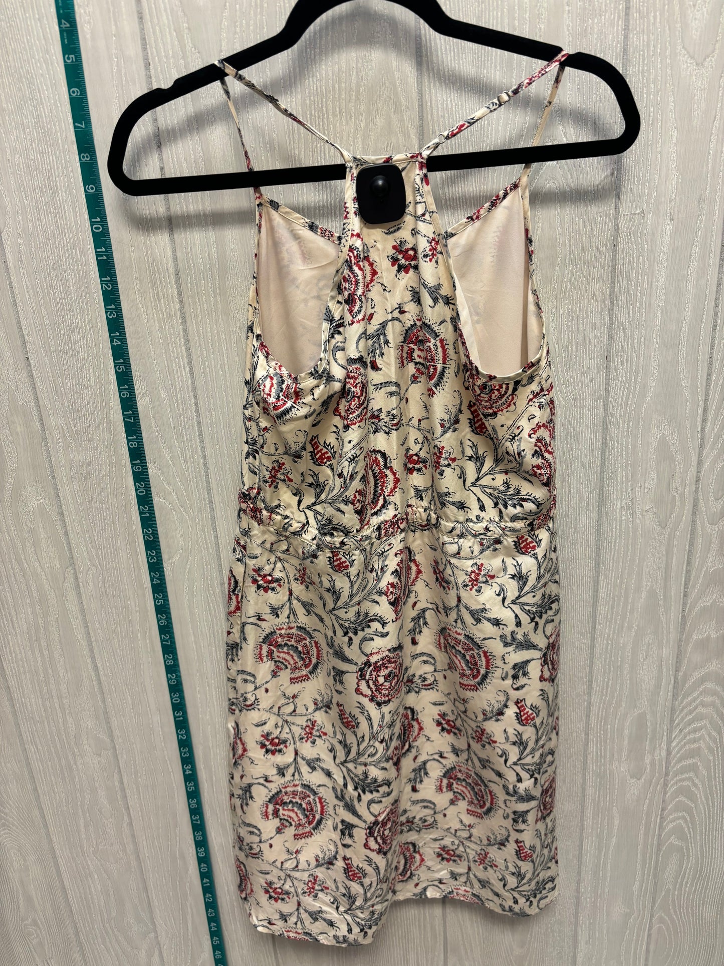 Floral Print Dress Casual Short Madewell, Size Xs