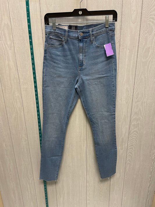 Blue Denim Jeans Straight Gap, Size 4