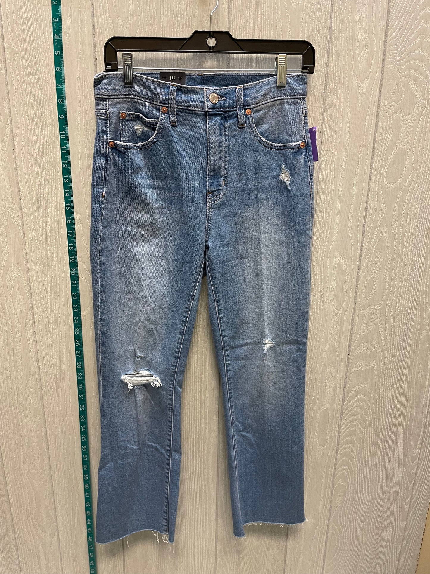 Blue Denim Jeans Flared Gap, Size 4