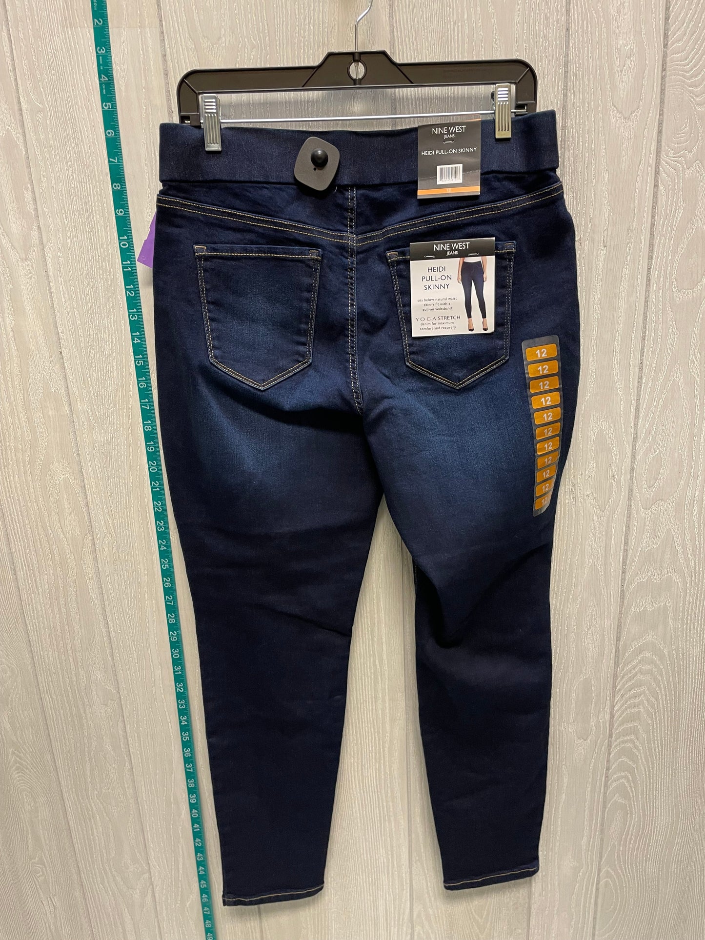 Blue Denim Jeans Jeggings Nine West Apparel, Size 12