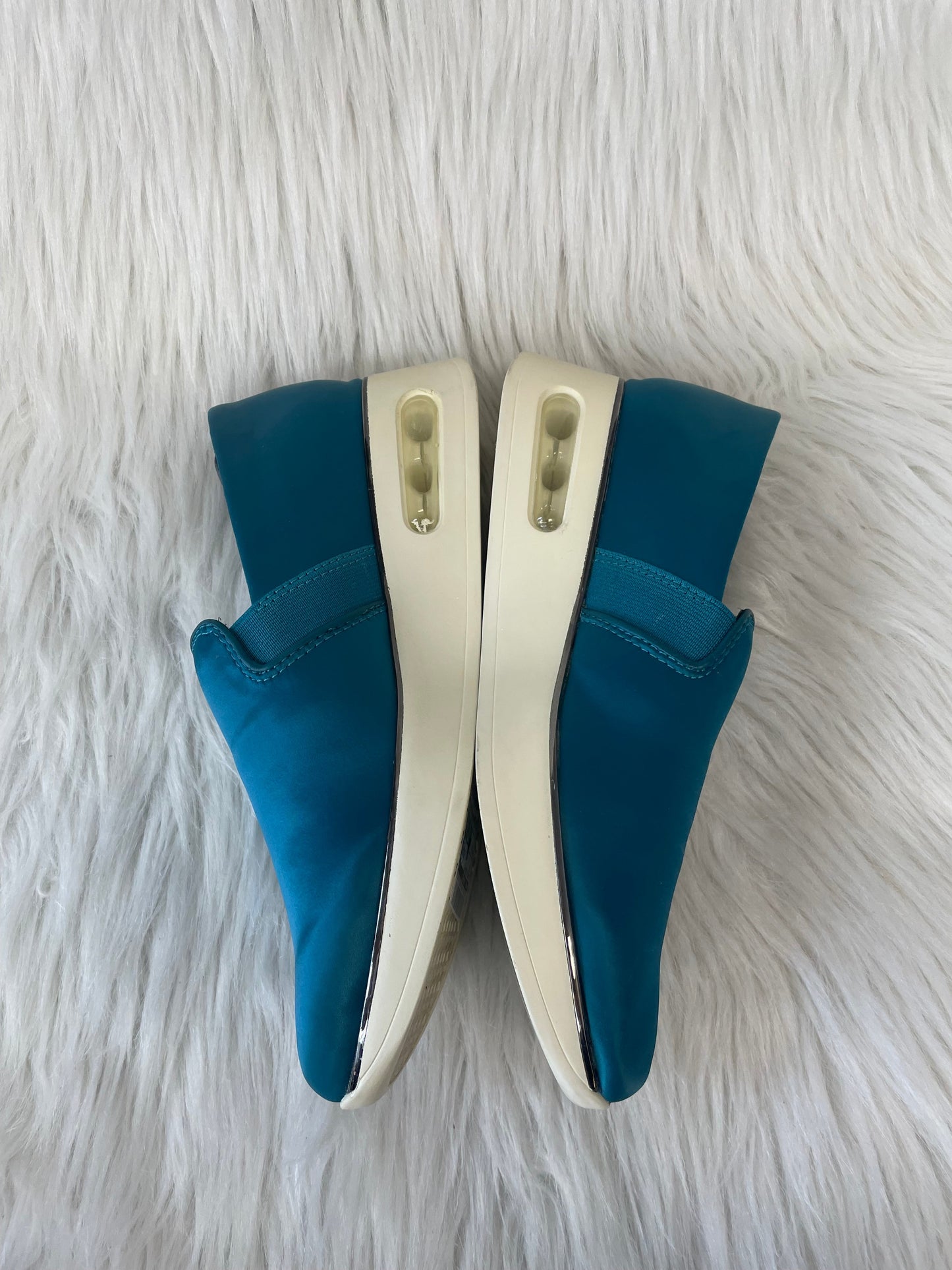 Shoes Designer By Karl Lagerfeld In Teal, Size: 6