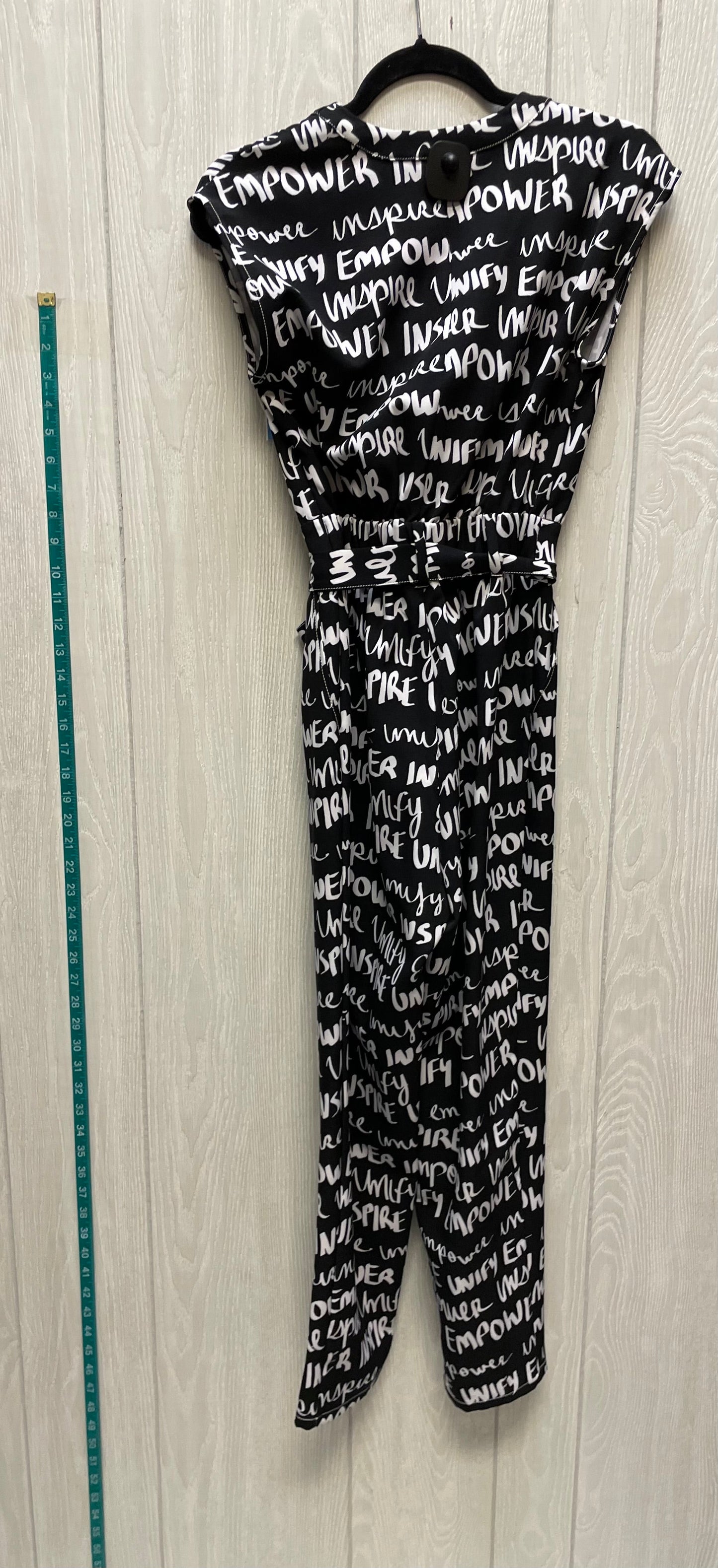 Jumpsuit By New York And Co In Black & White, Size: Xs