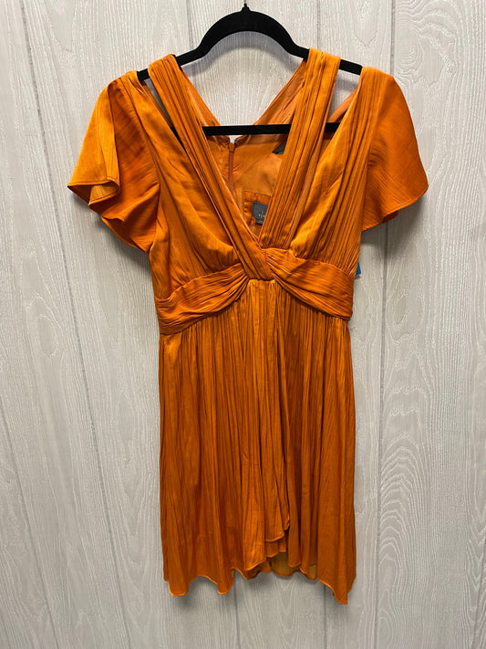 Dress Party Short By Anthropologie In Orange, Size: S