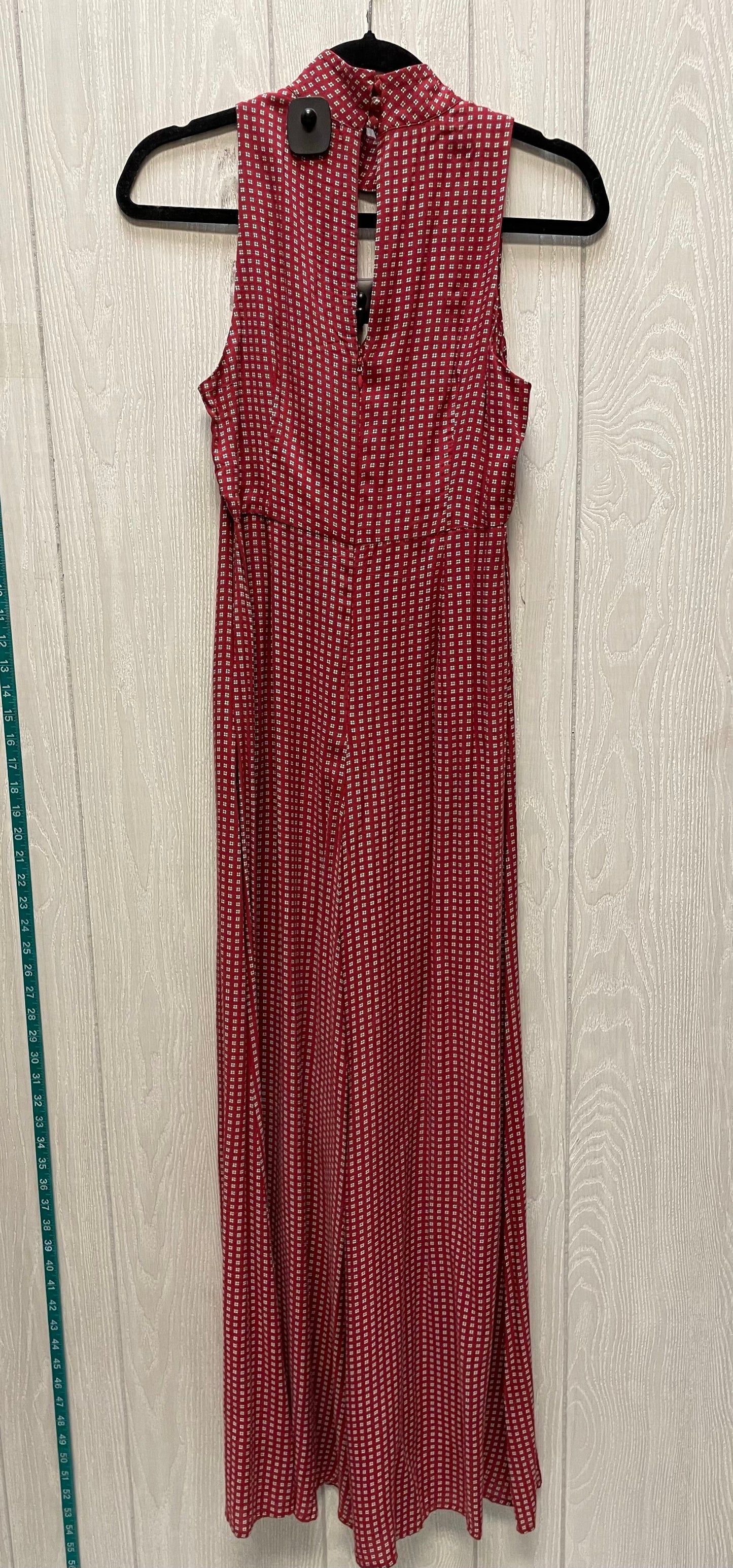 Jumpsuit By Maeve In Red & White, Size: S