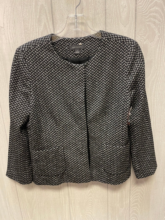 Blazer By Ann Taylor In Black & White, Size: S