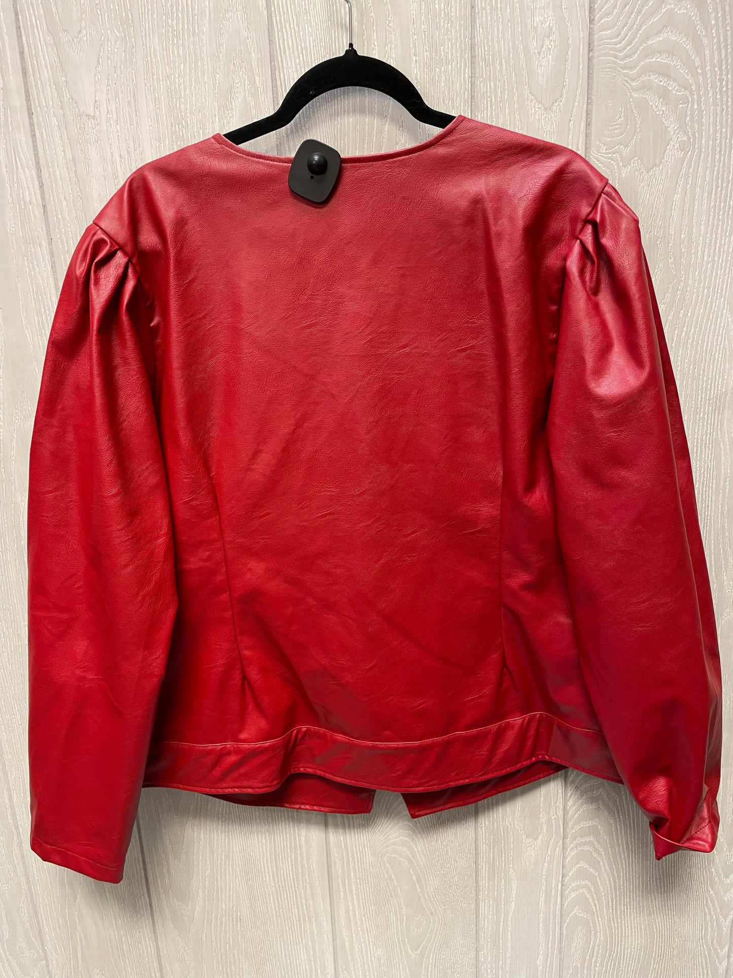 Jacket Other By Ashley Stewart In Red, Size: 1x