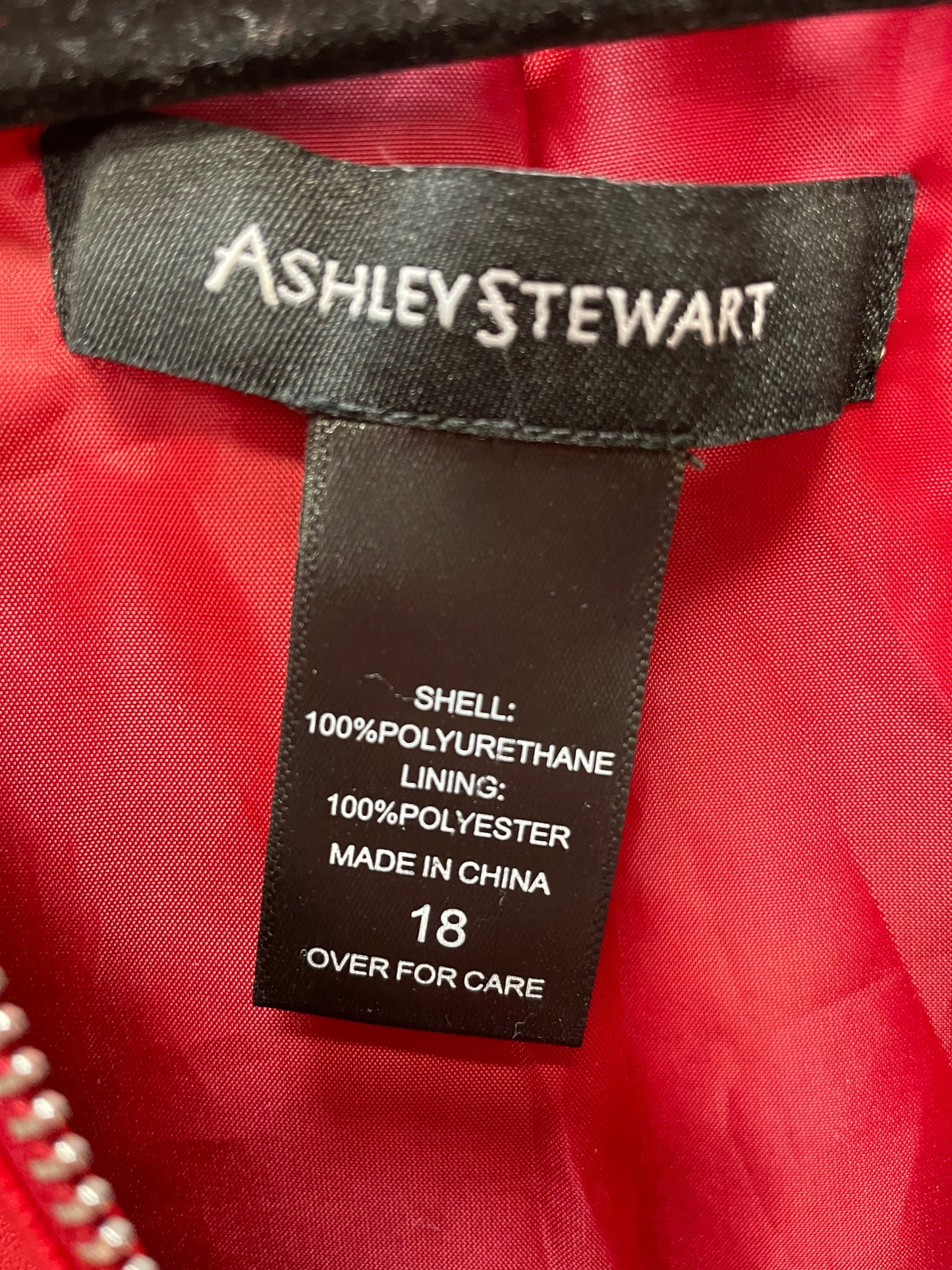 Jacket Other By Ashley Stewart In Red, Size: 1x