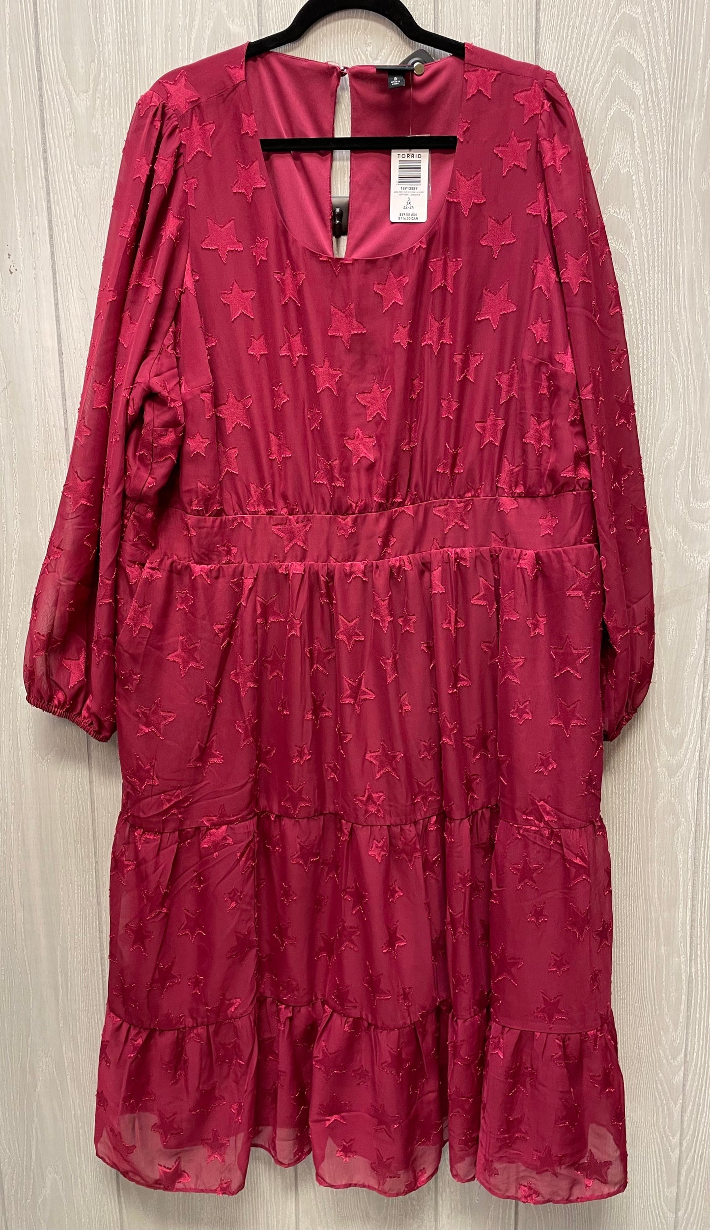 Dress Casual Short By Torrid In Red, Size: 3x