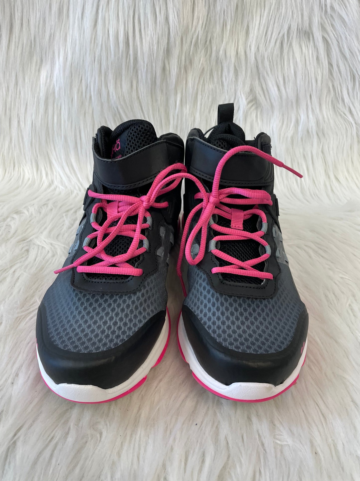 Shoes Athletic By Ryka In Black & Pink, Size: 9