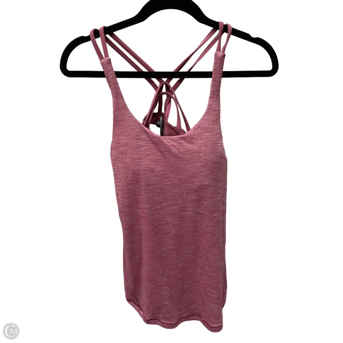 Athletic Tank Top By Lululemon In Maroon, Size: S