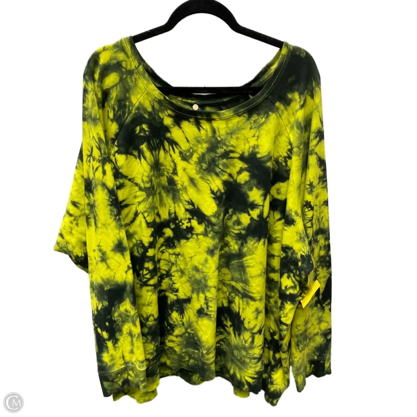 Sweatshirt Crewneck By Torrid In Tie Dye Print, Size: 4x