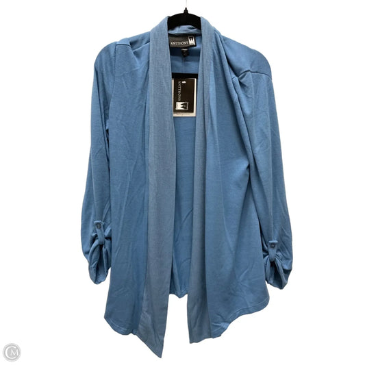Cardigan By Antthony In Blue, Size: Xl