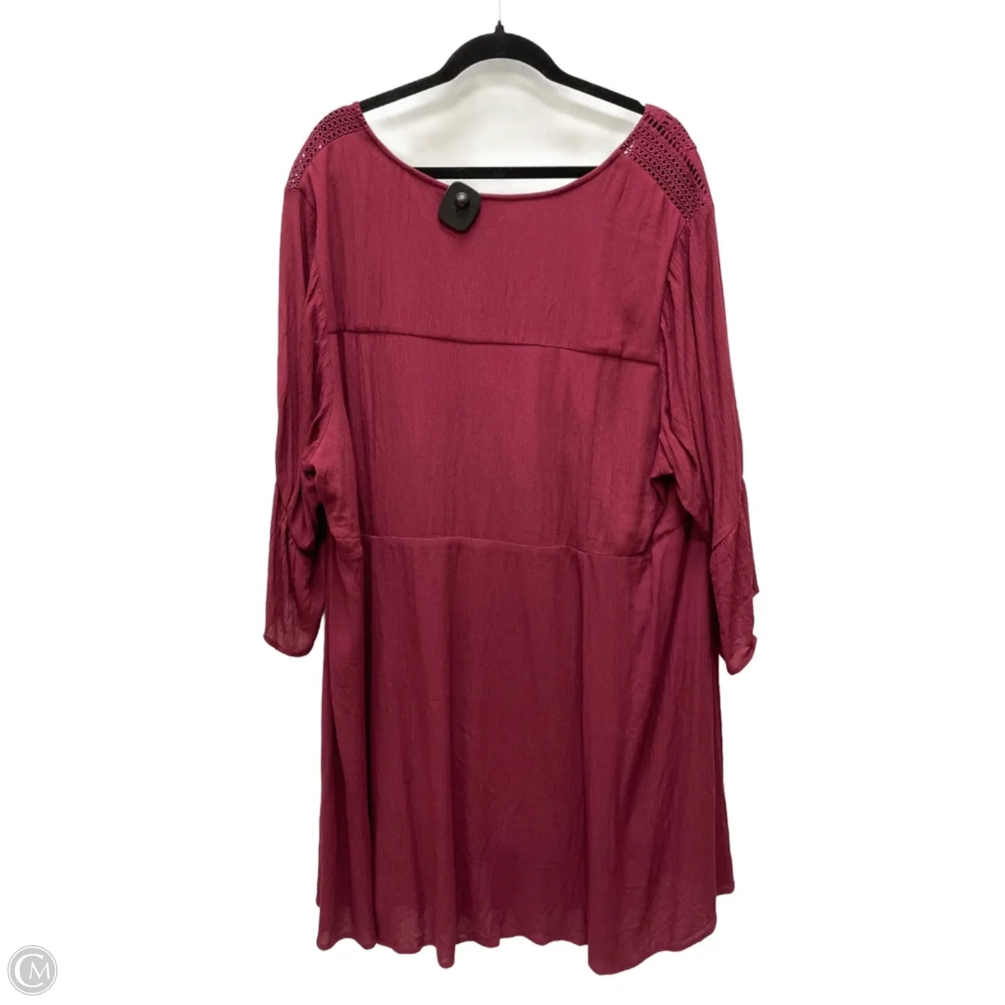 Dress Casual Short By Torrid In Maroon, Size: 3x