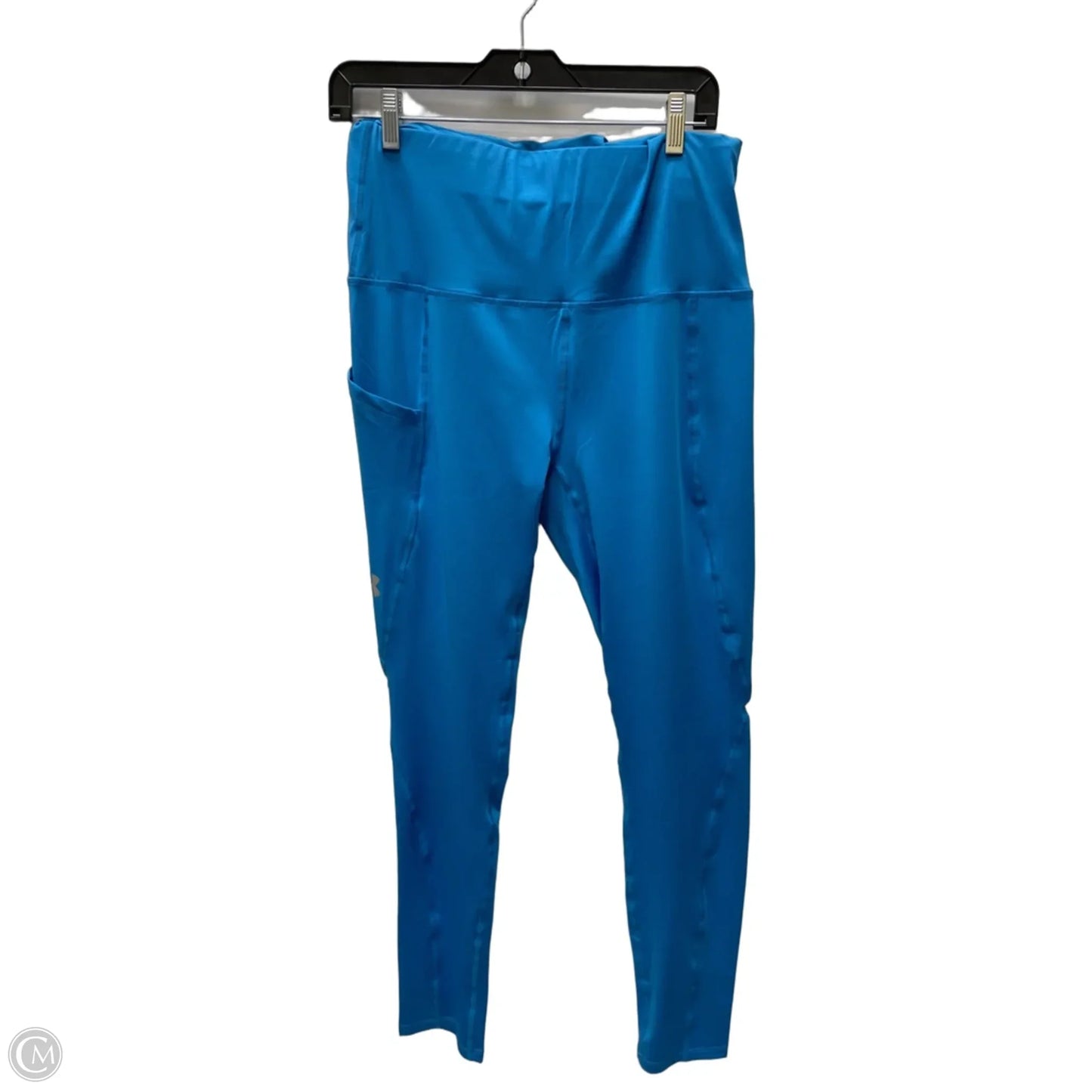 Athletic Leggings By Under Armour In Blue, Size: 1x
