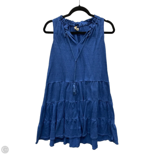 Dress Casual Short By Max Studio In Blue, Size: Xs