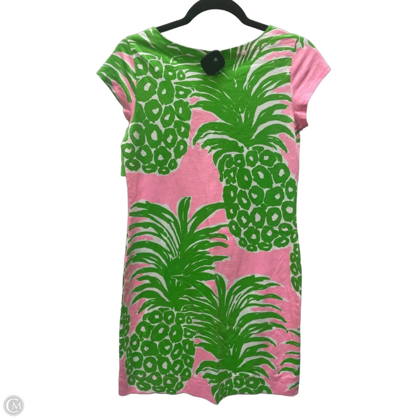 Dress Designer By Lilly Pulitzer In Green & Pink, Size: S