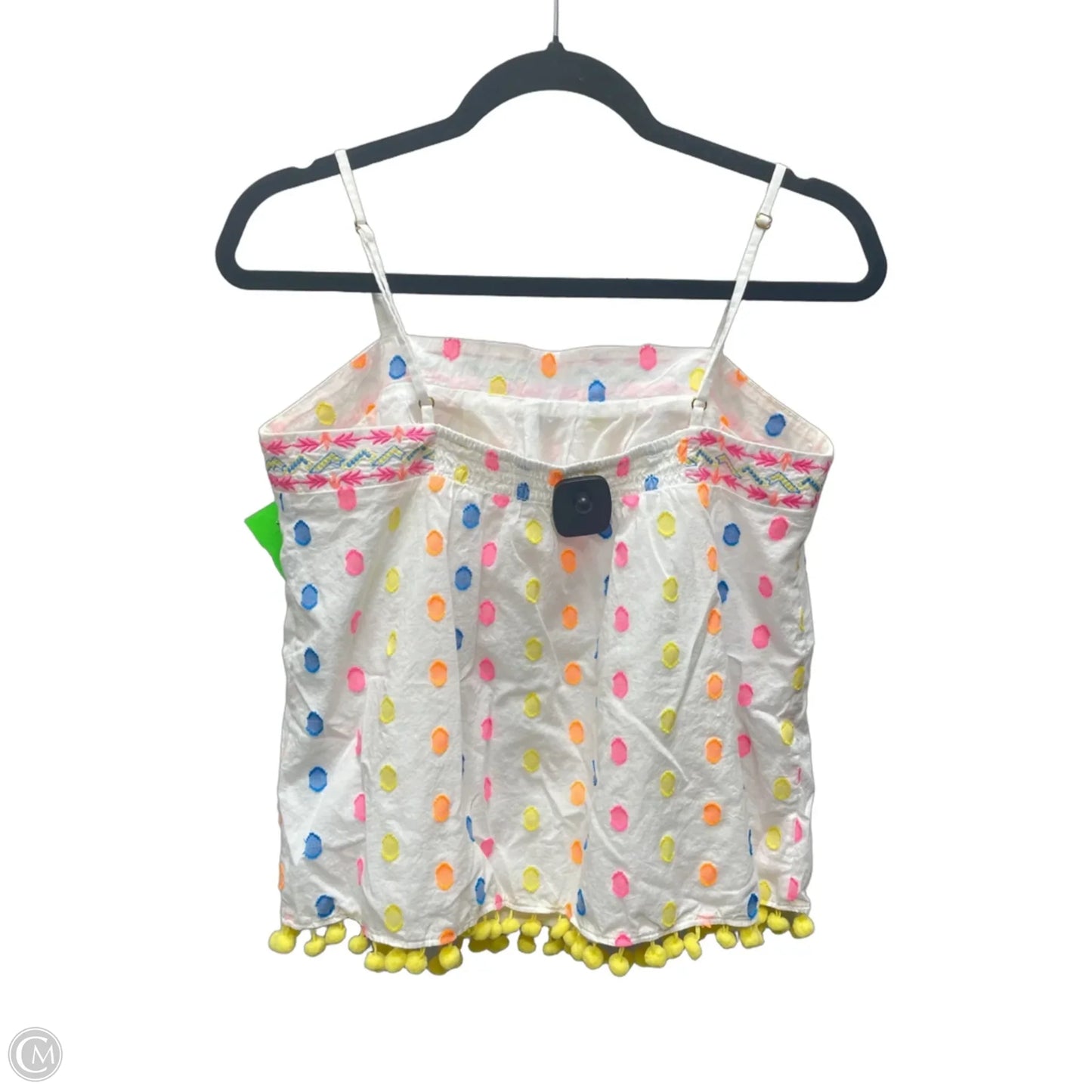 Top Sleeveless Designer By Lilly Pulitzer In Polkadot Pattern, Size: S