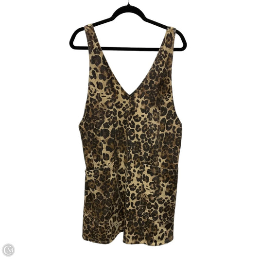 Dress Casual Short By Oddi In Animal Print, Size: S