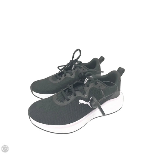 Shoes Athletic By Puma In Black & White, Size: 8