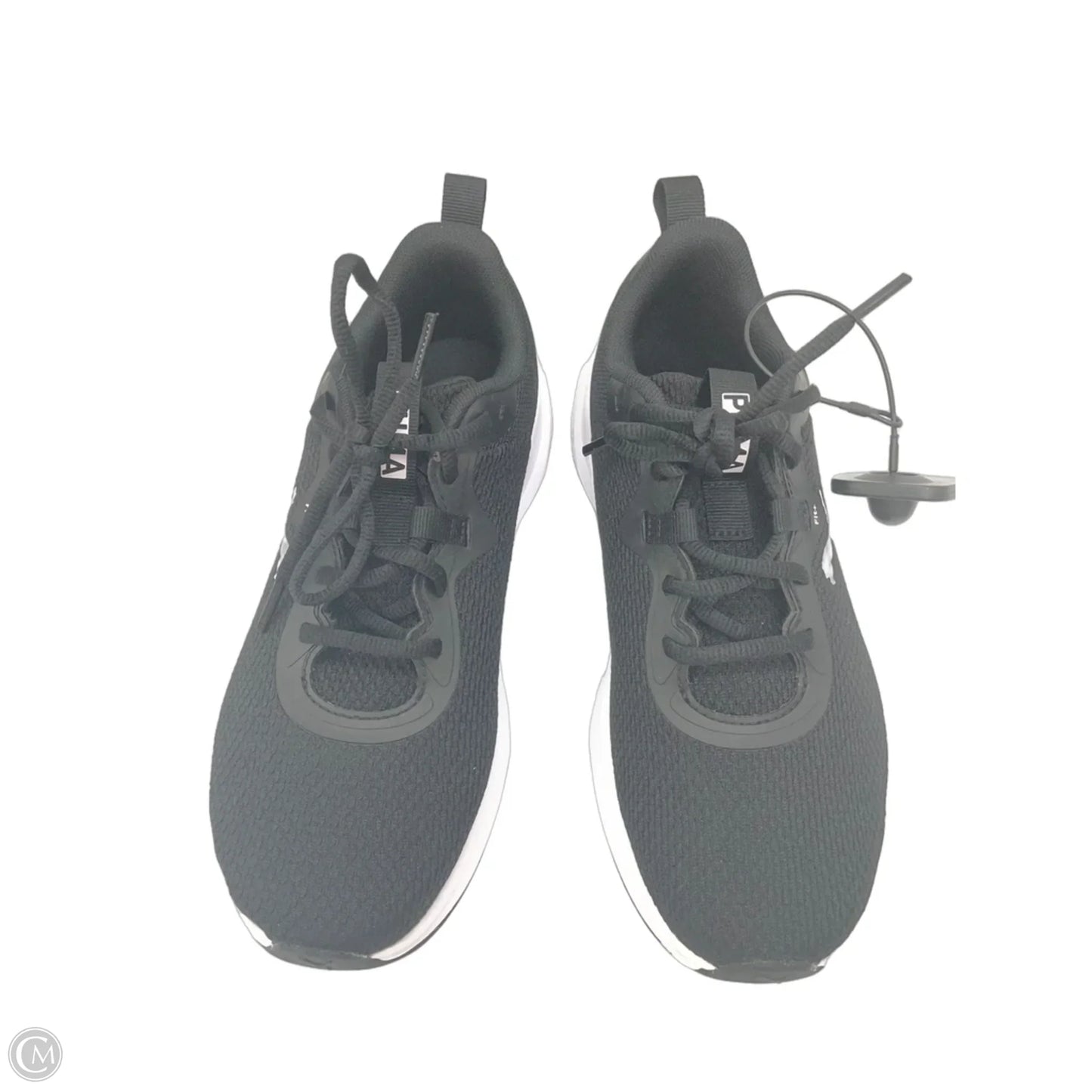 Shoes Athletic By Puma In Black & White, Size: 8
