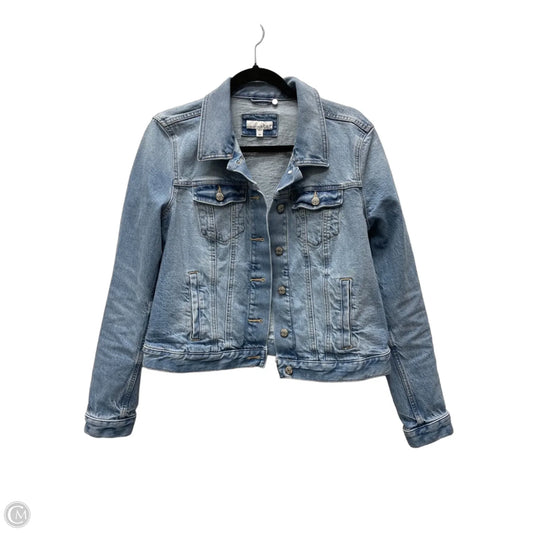 Jacket Denim By Loft In Blue Denim, Size: M