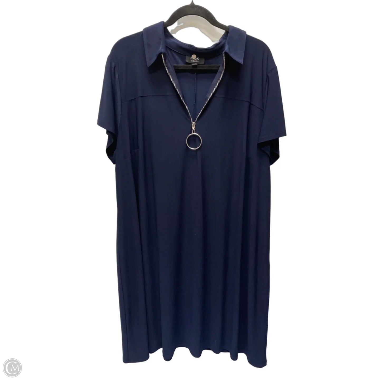 Dress Casual Short By Msk In Navy, Size: 3x