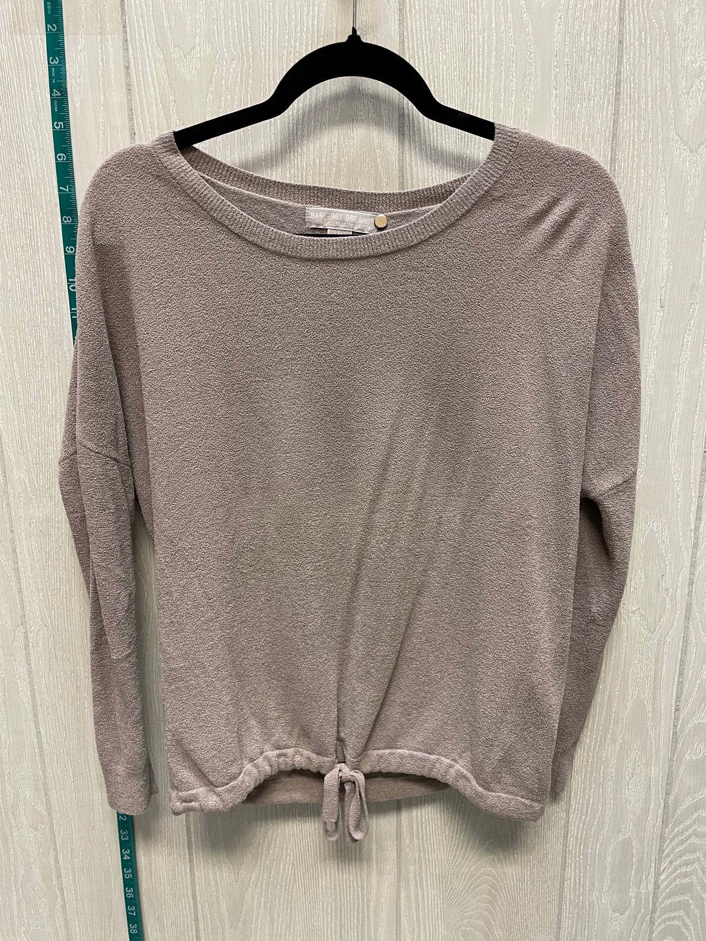 Taupe Top Long Sleeve Barefoot Dreams, Size Xs