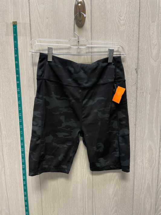 Camouflage Print Athletic Shorts Clothes Mentor, Size M