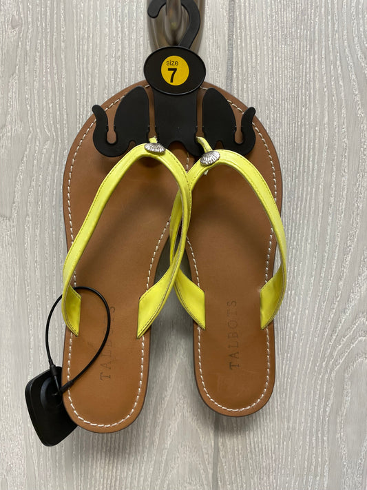 Sandals Flip Flops By Talbots  Size: 7