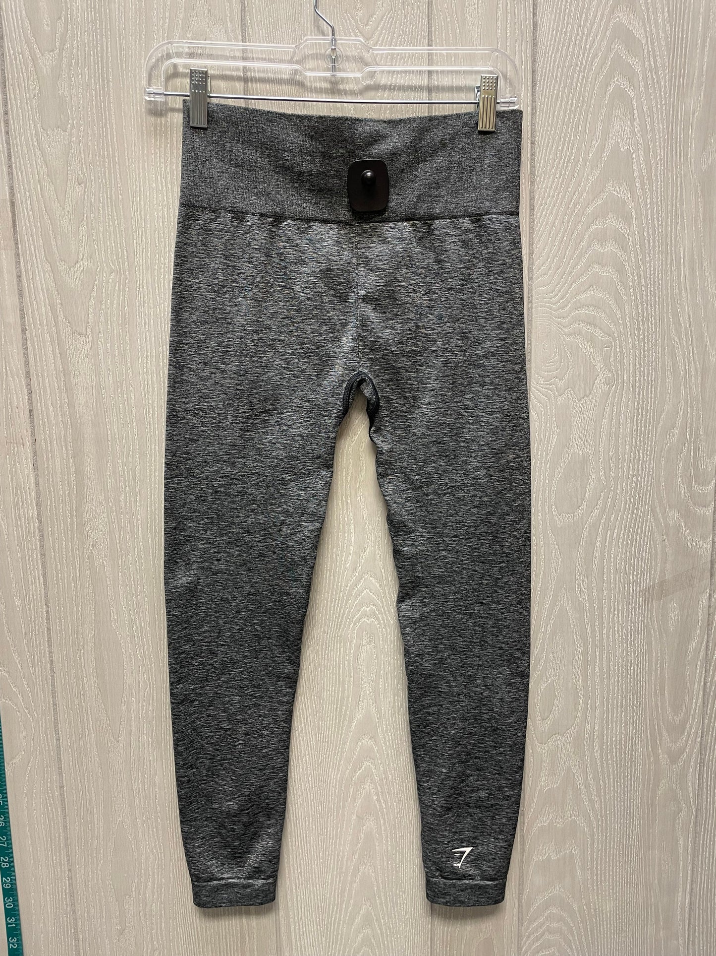 Athletic Leggings By Gym Shark In Grey, Size: S