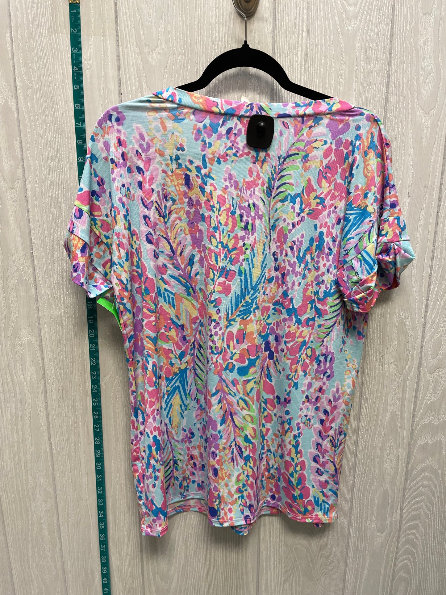 Multi-colored Top Short Sleeve Sew In Love, Size S