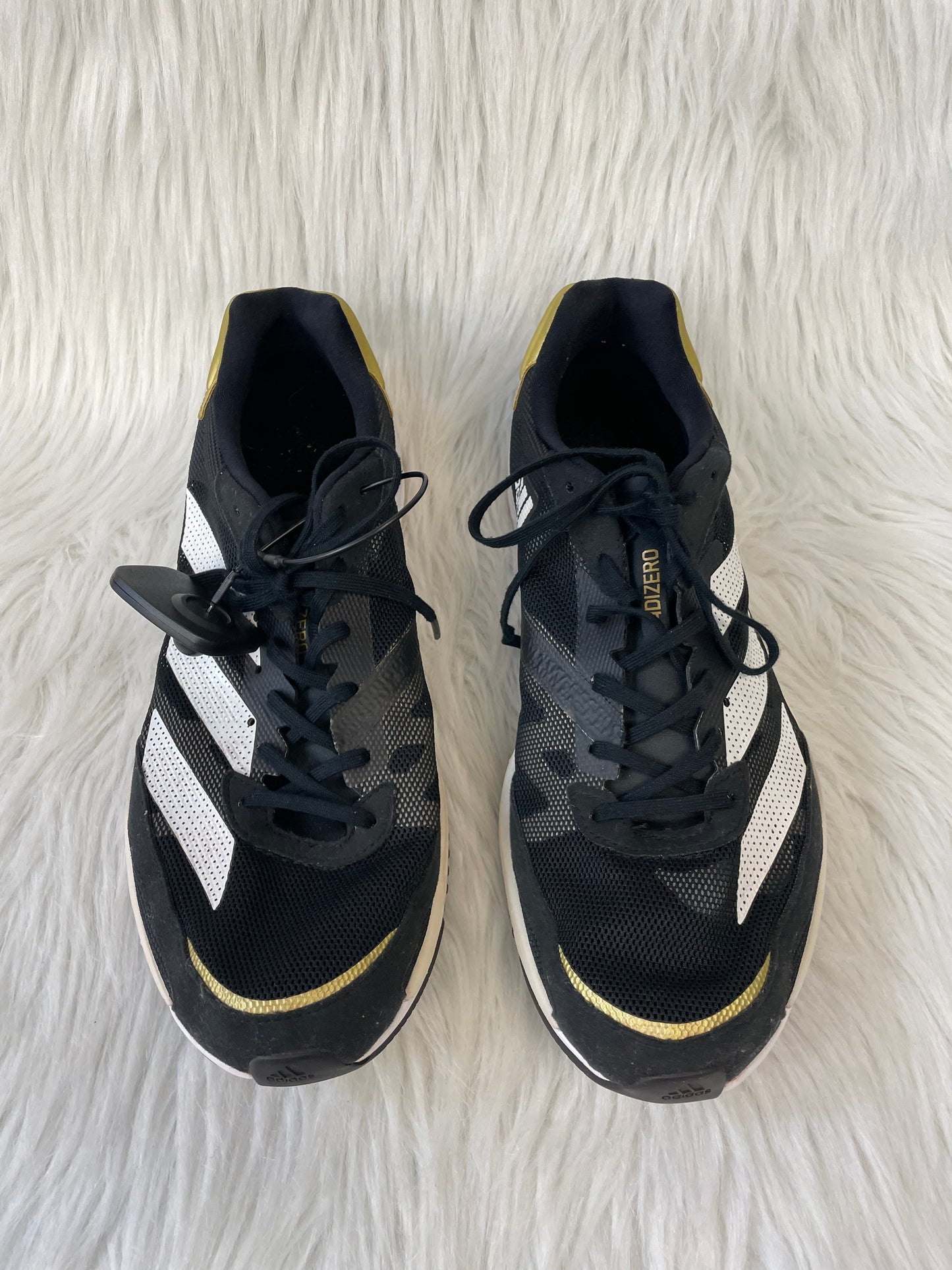 Black & White Shoes Athletic Adidas, Size 9.5