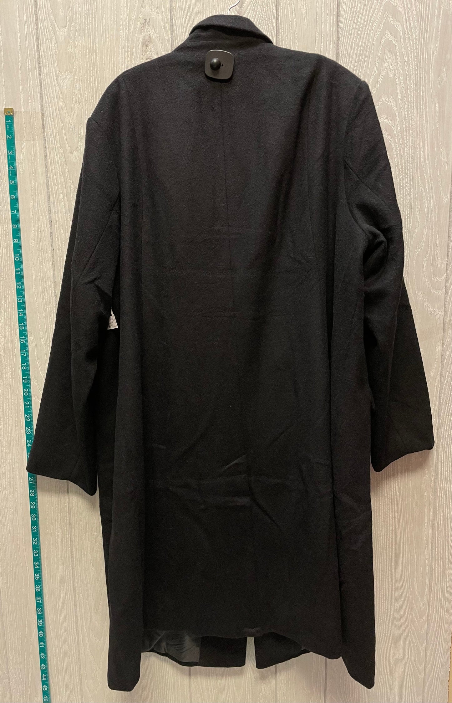 Coat Other By Jessica London In Black, Size: 3x