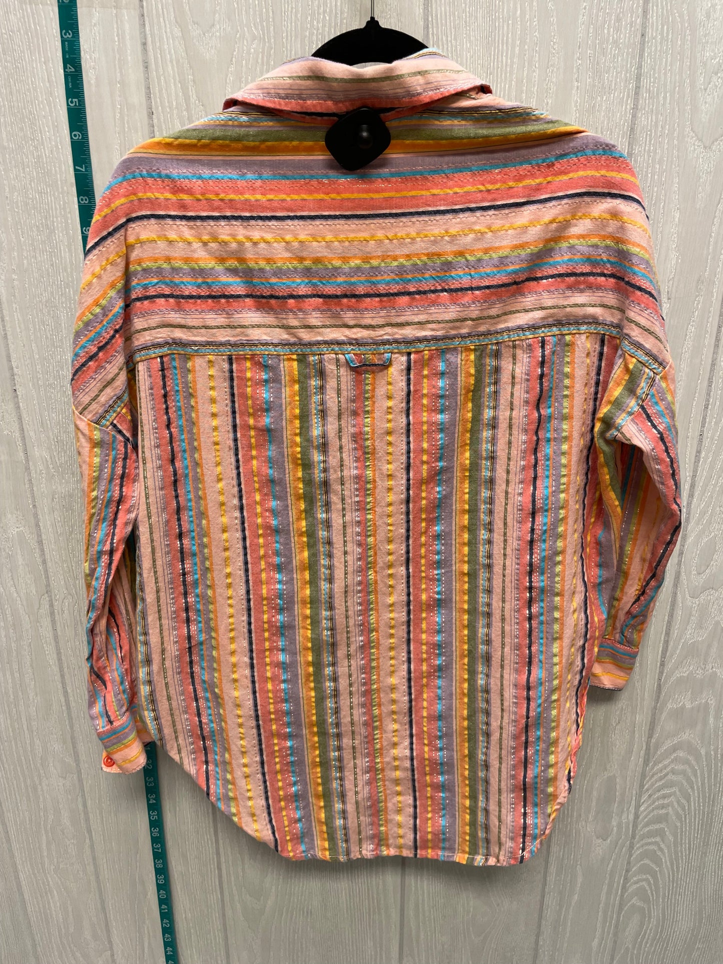 Multi-colored Top Long Sleeve Pilcro, Size Xs