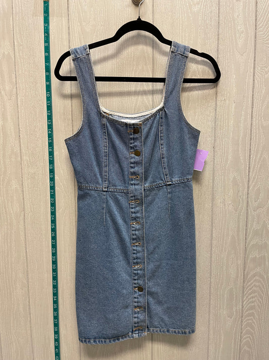 Blue Denim Dress Casual Short Urban Outfitters, Size S