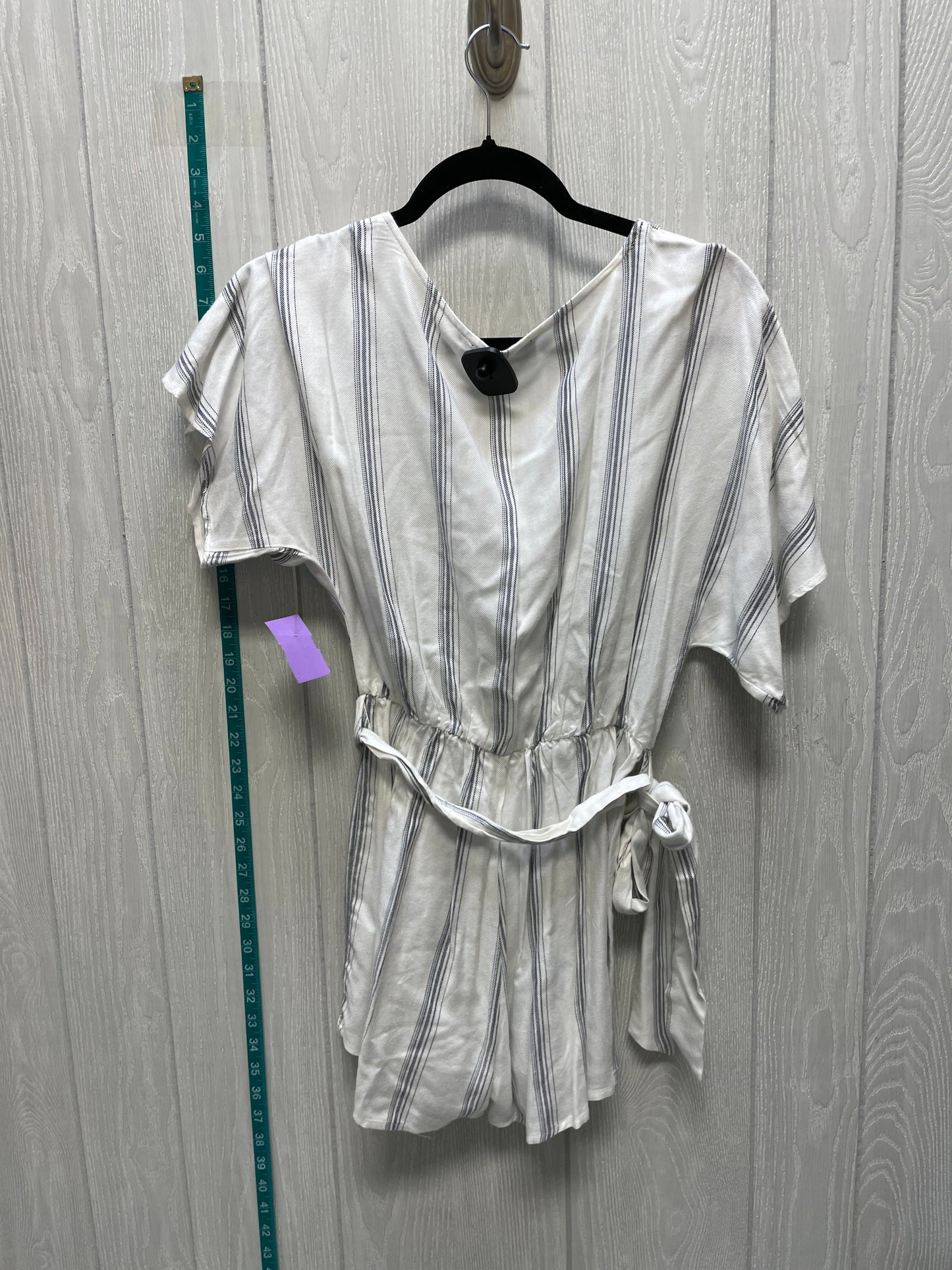 Cream & Grey Romper Lulu, Size S