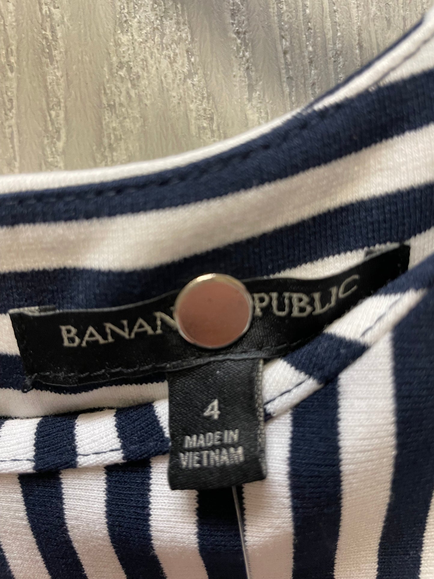 Dress Work By Banana Republic In Striped Pattern, Size: S