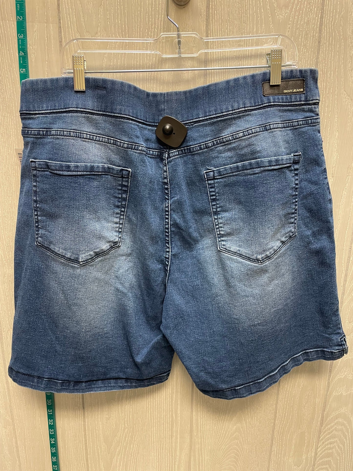 Blue Denim Shorts Dkny, Size 18