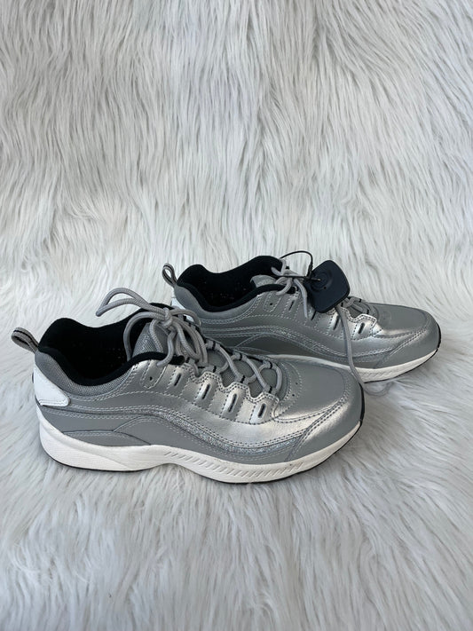 Silver Shoes Sneakers Easy Spirit, Size 9