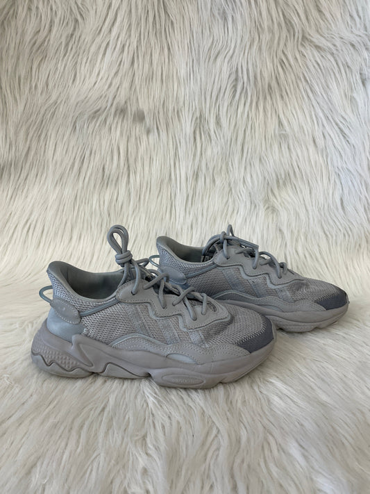 Grey Shoes Athletic Adidas, Size 6