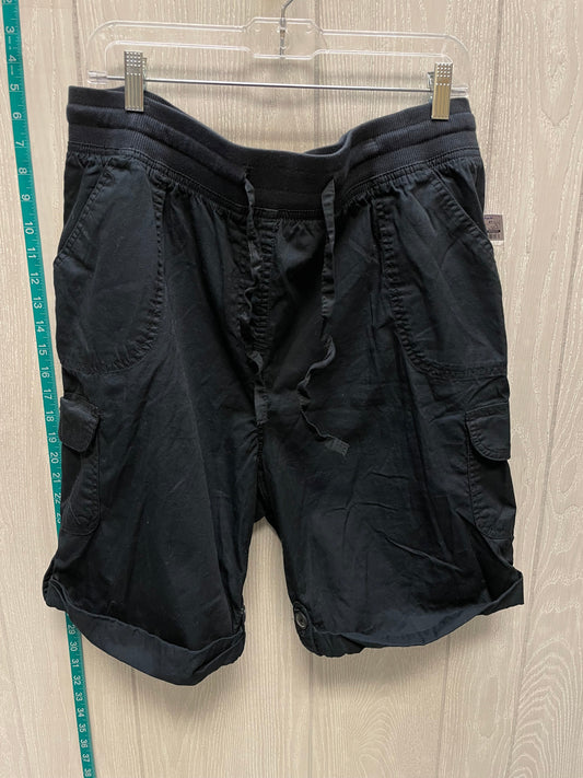 Black Shorts Woman Within, Size 18