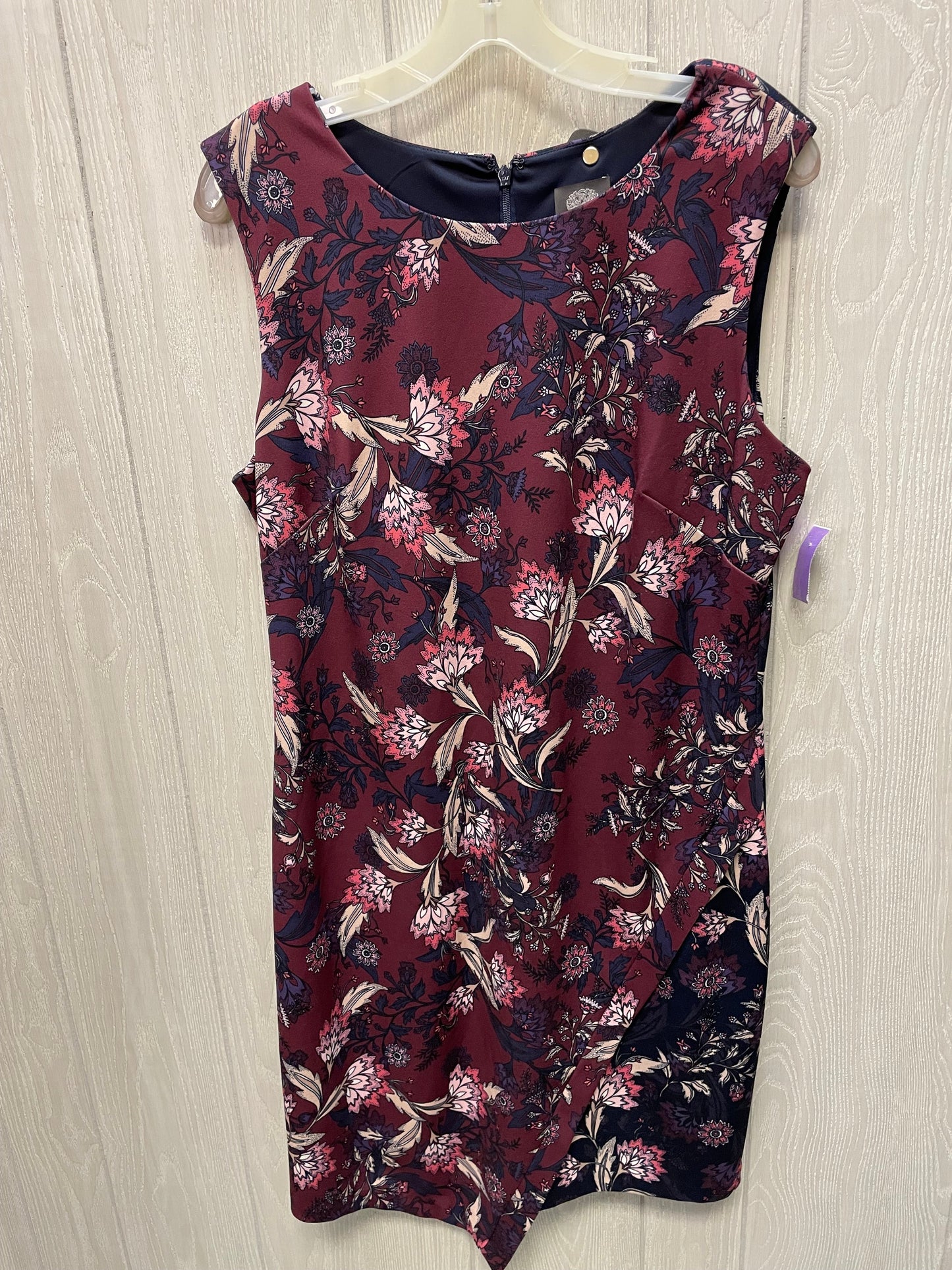 Dress Work By Vince Camuto In Floral Print, Size: Xl