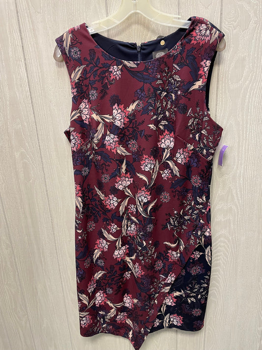 Dress Work By Vince Camuto In Floral Print, Size: Xl