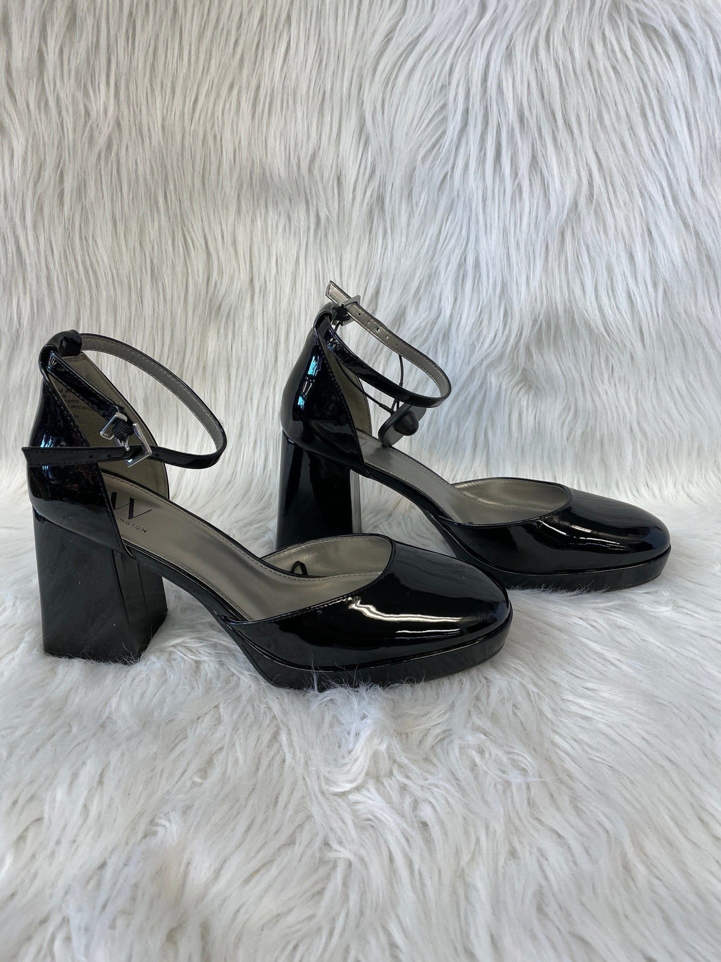 Black Shoes Heels Block Worthington, Size 10