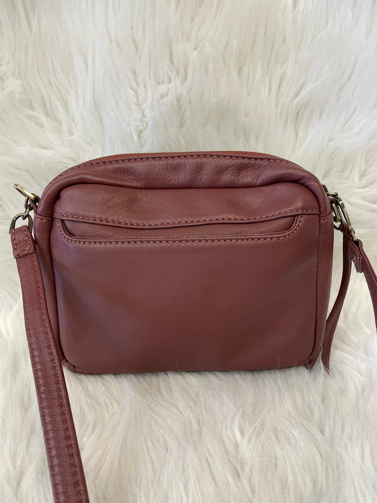 Crossbody Leather By Hobo Intl, Size: Small