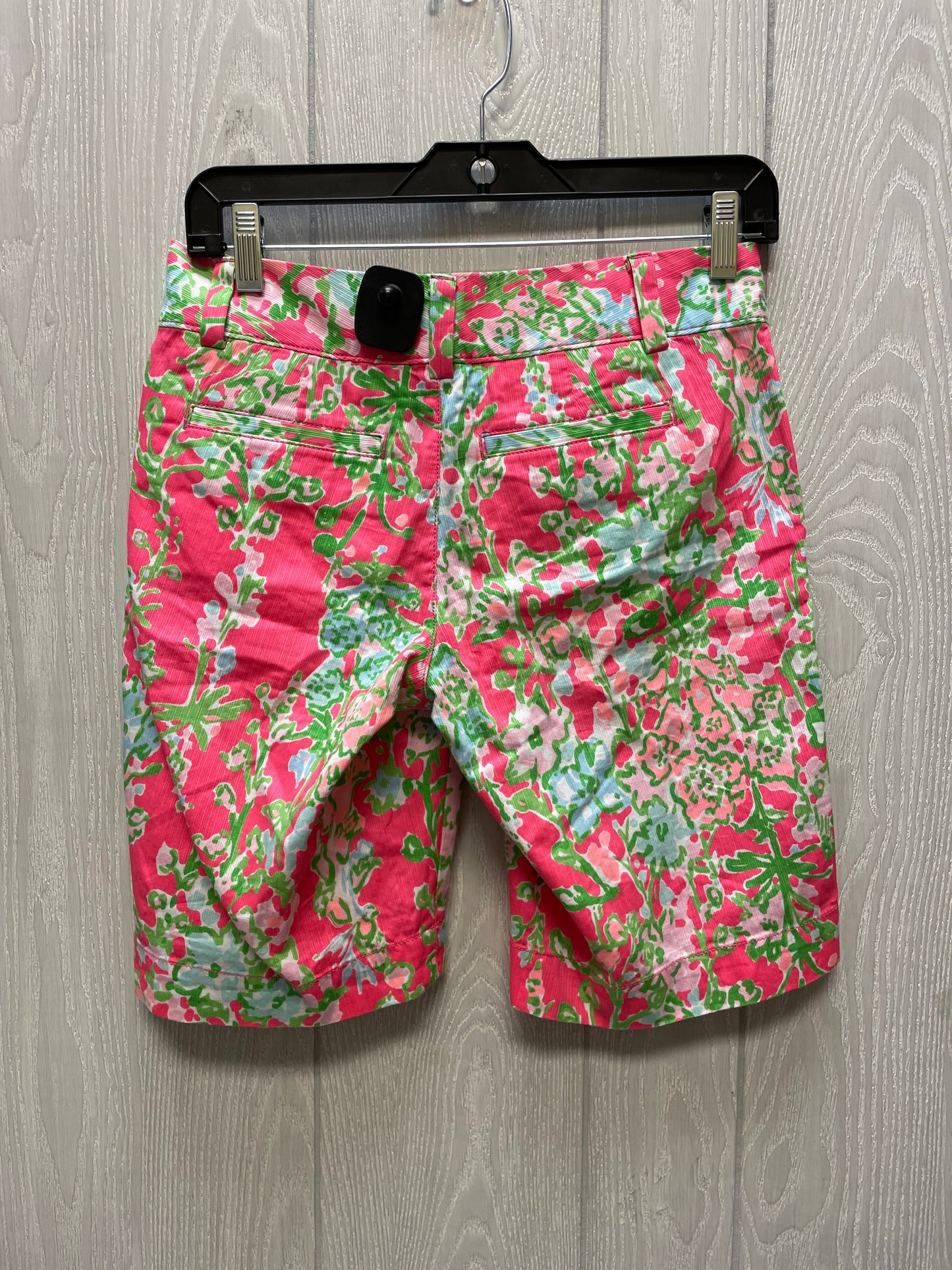 Shorts By Lilly Pulitzer In Green & Pink, Size: 00