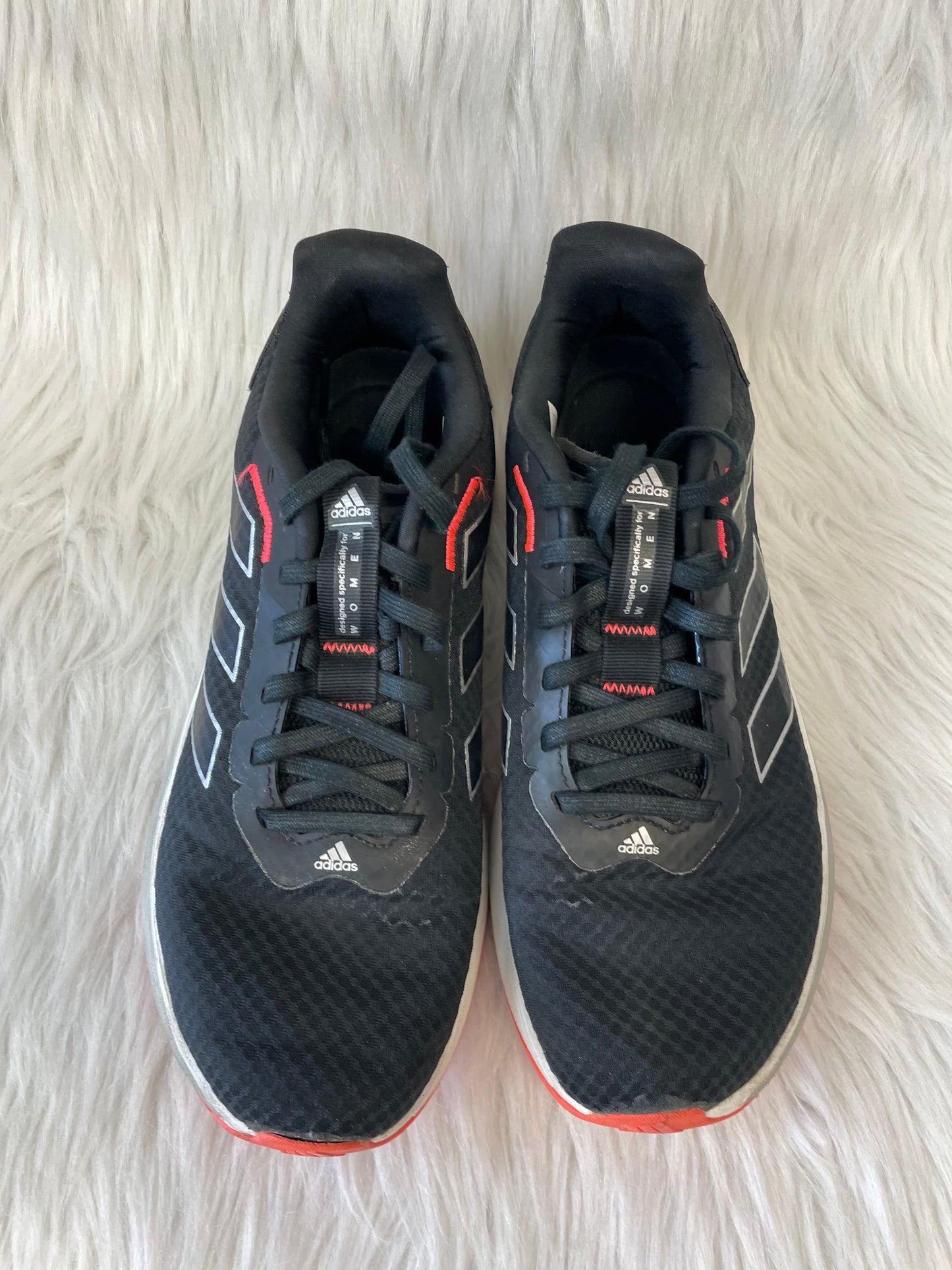 Black Shoes Athletic Adidas, Size 10