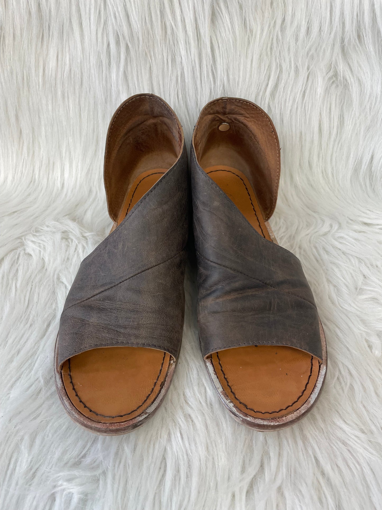 Brown Shoes Flats Free People, Size 8.5